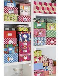 捨てないで お洒落な 空き箱 収納でお部屋をスッキリさせよう キナリノ インテリア 収納 ソーイングルーム クラフトの整理