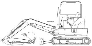 Oui, l'idéal pour ça, c'est un manitou. Excavator Coloring Pages Wecoloringpage Com Lego Coloring Pages Coloring Pages Lego Coloring