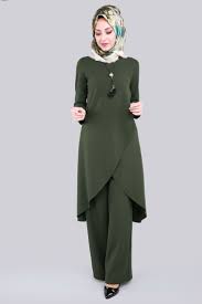 Double Breasted Hijab Combination Msw9280 Khaki Elbise Breasted Combination Double Elbise Hija Dengan Gambar Pakaian Wanita Model Baju Wanita Model Pakaian Wanita