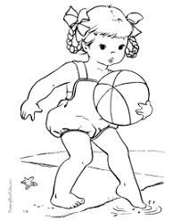 Dltk's crafts for kids summer coloring pages. Summer Coloring Pages