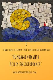 Learn Some Easy Tricks To Creating Andamento For Your Mosaic Art Work Mosaic Art Projects Mosaic Art Mosaic