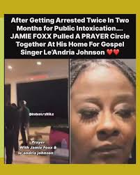 Last week gospel singer #LeAndria #Johnson was arrested again