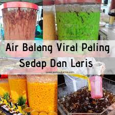 Lebih malang lagi, jika air yang anda jual tawar, tak sedap dan tak ada rasa. Senarai 11 Resepi Air Balang Viral Paling Laris Dan Sedap