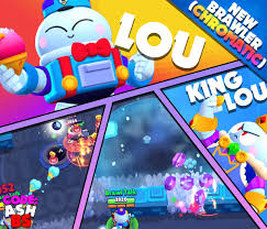 Thanks to supercell for sponsoring this video! Code Ashbs On Twitter Brawl Talk Summary New Chromatic Brawler Lou Exclusive King Lou Skin And More Skins Bellhop Mike Crony Max Choco Piper Sally Nani Map Maker Competition New Community Maps