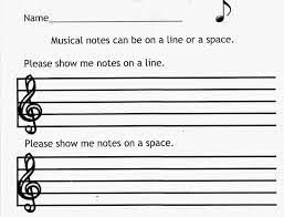 Here Is A Simple Worksheet I Made On Lines And Spaces I Found Circle Stickers At The Dollar Store A Sim Music Literacy Elementary Music Literacy