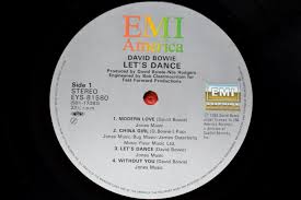 Flac 24 bit / 96 khz (tracks) artist: David Bowie Let S Dance Vinyl Original Japanese Pressing Rockstuff