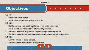 Maybe you would like to learn more about one of these? Define In Your Own Words The Term Political Parties List The Two Major Parties And Name Their Parties National Symbol List At Least Two Third Parties Ppt Download