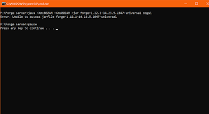 The batch file is in the same folder as the forge and minecraft server start up jar files and the java i use is called . Using Bat File To Start Up The Server Doesn T Work Server Support And Administration Support Minecraft Forum Minecraft Forum