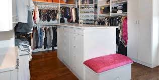 With the wood interior, it surely gives the room a modern touch. Turning A Spare Bedroom Into A Designer Closet For Her