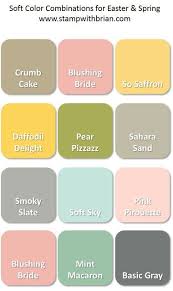 Color Inspiration For Easter And Spring Soft Pastels And A Neutral Color Inspiration Color Color Combos