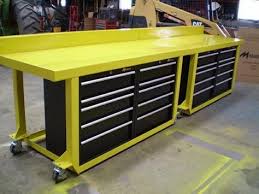 Work Bench Table Tool Box Custom Built Heavy Duty Work Bench Workbench Metal Work Bench