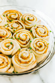Another top notch recipe with butternut squash: Savory Butternut Squash Garlic Swirl Rolls Ohcarlene