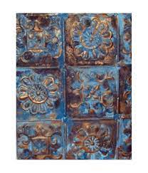 Made in usa, our we have a large selection of faux tin ceiling tiles that will work great with the following decorative styles. Create A Wall Hanging With Antique Ceiling Tin Feltmagnet Crafts
