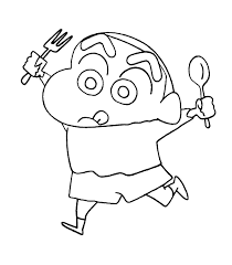 High quality free printable coloring, drawing, painting pages here for boys, girls, children. Shin Chan Coloring Pages Coloring Home