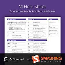 Vi Cheat Sheet Linux Terminal Cheat Sheet Pdf Smashing Magazine Linux Cheat Sheets Smashing Magazine