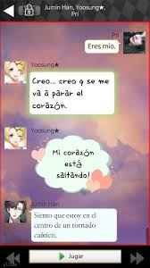 Casual Story Ruta Yoosung Dia 5 Chat 2 Mystic Messenger Corazones Lugares Para Visitar