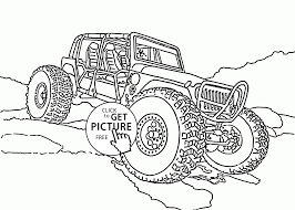 As children learn about transportation, truck coloring pages can be a useful classroom resource. Monster Truck Colouring Pages Novocom Top