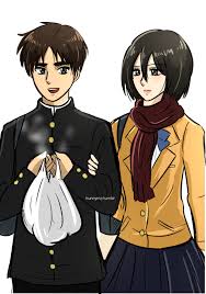 Hunnymz I Love You Drawings Eren And Mikasa Mikasa