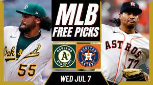 Check spelling or type a new query. Free Mlb Picks Today Athletics Vs Astros Free Pick 7 7 21 Mlb Best Bets And Predictions Youtube