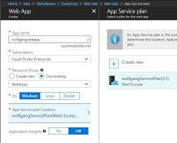 But it doesn't have to be. Design Azure App Service Web App Programming With Wolfgang