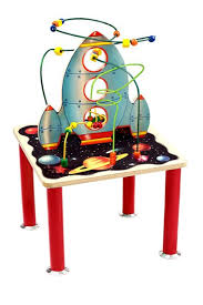 Anatex Space Shuttle Rocket Rollercoaster Activity Table Kids Table And Chairs Activity Table Toy Train Table