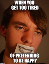 Friday is the end of the week for most people. Fake Smile Memes Gifs Imgflip