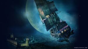 Jolly Roger Ship Hd Resolutions 1280 X 720 1366 X 768 1600 X 900 1920 X 1080 Original Pan Movie Peter Pan Decor Peter Pan