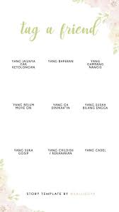 Story Template Indonesia Pertanyaan Di 2020 Kutipan Persahabatan Terbaik Buku Film Instagram