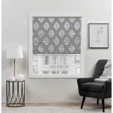 It's the hottest month of the year. Marseilles Damask Blackout Roman Curtain Shades Exclusive Home Target