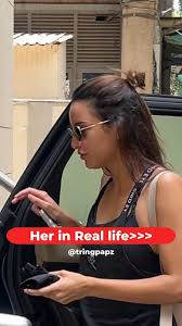 Tripti Dimri AKA Cutie Dimri was literally ghode pe sawar when she saw  paps🤪, #triptidimri #trendingreels #fyp #tring