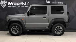 Next adalah gambar mengenai jual produk stiker striping suzuki swift murah dan yang dapat anda . Suzuki Jimny Grey Matt Wrap Wrapstyle