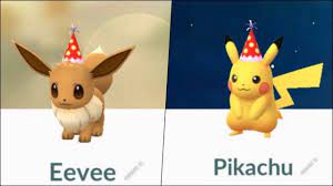 Pokemon Go How To Get Pikachu And Eevee With Party Hat