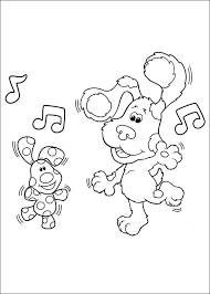 Features favorite characters from blues clues. Blue S Clues Printable Coloring Book 19