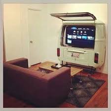 Bus Back Tv Display Araba Dekoru Tasarim Evler Degistirilmis Mobilyalar