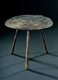 Trossingen Grave 58 6th C Small Round Table The Table Top With A Diameter Of 55 Cm Was Turned From A Piece Of Medieval Furniture Century Furniture Furniture