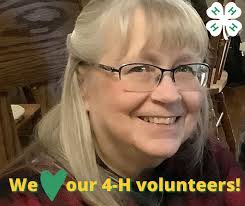 Norma Hill, leader of the Crystal McKinney 4-H Club in UMN Extension Itasca  County 4-H, is outstanding 4-H volunteer. Norma arranged for her club to  participate in online cooking classes and play