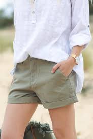 Maybe you would like to learn more about one of these? Short Kaki En Toile Coupe Chino Horizons Lointains