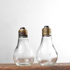 Light Bulb Salt And Pepper Shakers Fancy Light Bulbs Light Bulb Bulb