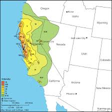 It's called the california earthquake hazards zone application (eq zapp) and the map is so detailed it goes down all the way to blocks to show you which areas would be hardest hit. California Earthquake Map Collection