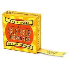 Take A Ticket Get An Answer Self Help Dispenser Funny Gifts For Friends Self Help Coworker Birthday Gifts