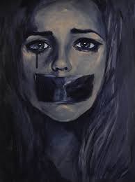 Silence Painting In 2020 Portraiture Art Tears Art Emotional Art