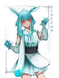 Glaceon Human Version! | Art Amino