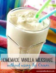 Vanilla Milkshakes Without Ice Cream Jen Around The World Recipe Vanilla Milkshake Recipe Milkshake Recipe Without Ice Cream Banana Milkshake Recipe