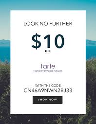 Get 10 Off When You Spend 60 Or More Coding How To Apply Tarte Cosmetics