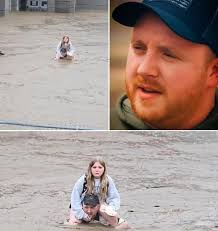 MIS RESPETOS👏👏 "No iba a quedarme sentado esperando... Tenía que llegar  hasta mi hija" Cuando el río Georges Creek se desbordó 🌊 tras una lluvia  brutal, la primaria Westernport quedó sumergida. El