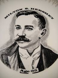 Milton Hershey Portrait Plate Hershey Coin Club World Wide Art Studios 1972 