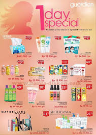 The guardian coupon codes for discount shopping at theguardian.com and save with 123promocode.com. Promo Guardian Terbaru 1 Day Special Periode 21 April 2018 Harga Diskon