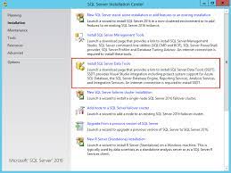 Installing Sql Server Data Tools For Sql Server 2016 Solarwinds