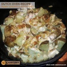 Dutch Oven Pork Chops And Potatoes 50 Campfires Recipe Dutch Oven Recipes Oven Recipes Dutch Oven Camping Recipes