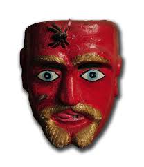 Shapi de Chupaca. Museo Virtual de Arte Popular Ayllumedia. Fuente:  Colección Luis Cárdenas Raschio . Junin, Foto e investigación de Teatro  andino : Herbert Salas